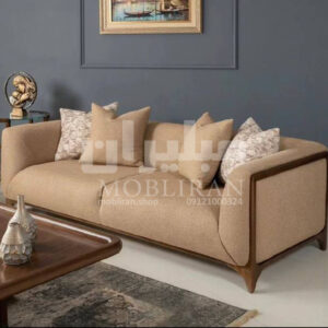 ست هشت نفره کمجا دست چوبی راش